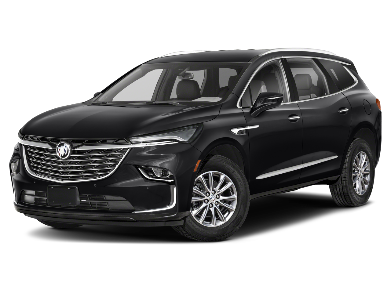 2023 Buick Enclave Premium in Sage Metallic — front three-quarter view